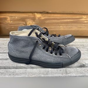 Denim converse shoes